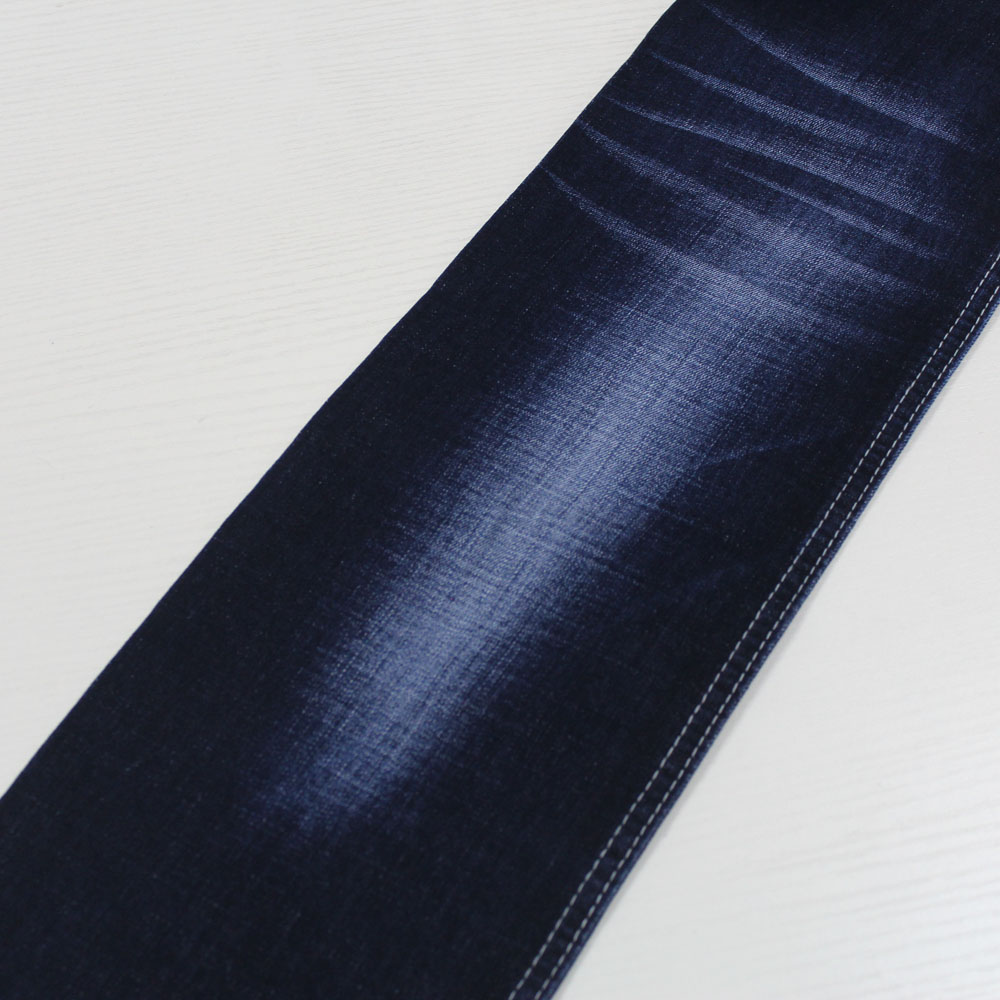 Cheap Jeans Fabric Indigo Stretch Denim Spandex Cotton Poly Spandex