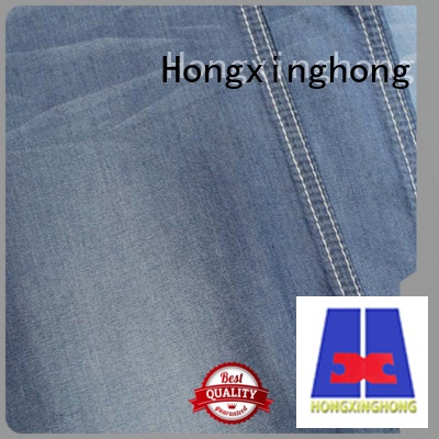 Hongxinghong lightweight cotton denim fabric manufacturer for dress