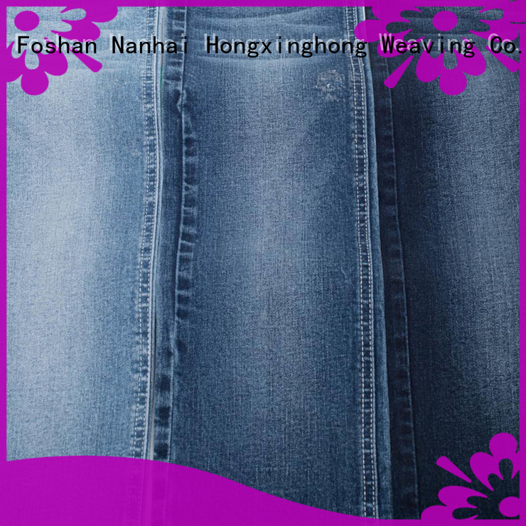 Hongxinghong buy denim material 100% cotton for pants