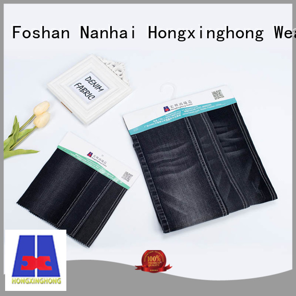 denim and cotton competitive for pants Hongxinghong