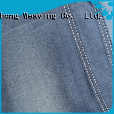 Hongxinghong jean fabric types easy to apply for shirt