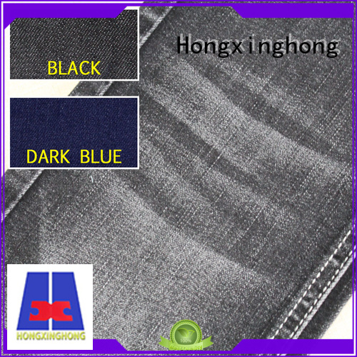 Hongxinghong jean cloth easy to apply for quick fashion brand