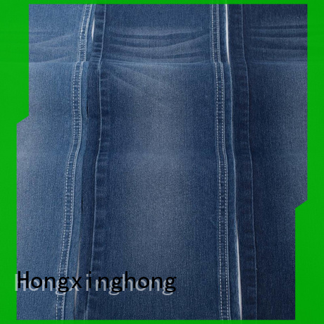 Hongxinghong competitive price blue denim fabric supplier for jeans