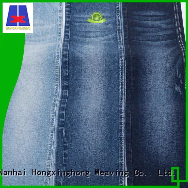 spandex stretch denim fabric supplier for quick fashion brand