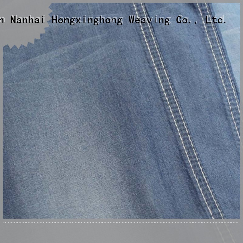 Hongxinghong cheap jeans fabric shop now for dress