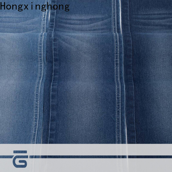 Hongxinghong quality denim material factory price for jeans