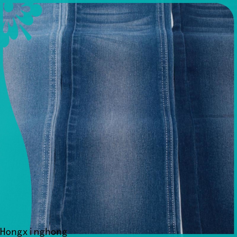 Hongxinghong denim spandex fabric supplier for jeans