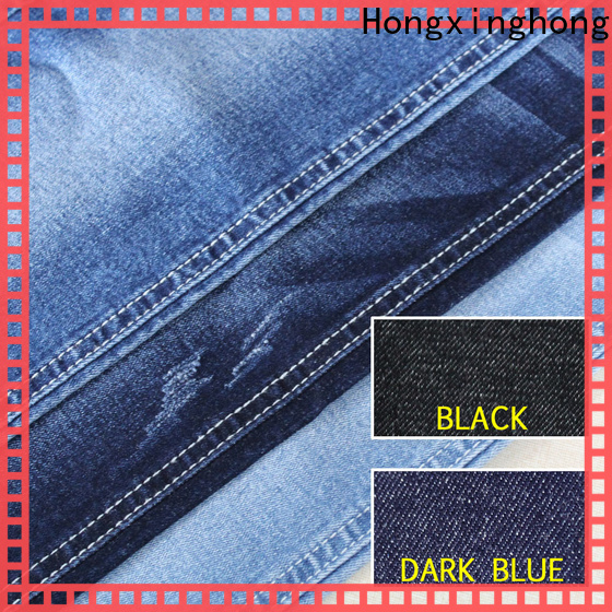 Hongxinghong denim jeans fabric types manufacturer for jeans