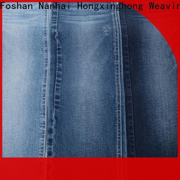 colorful 13 oz denim fabric manufacturer for quick fashion brand