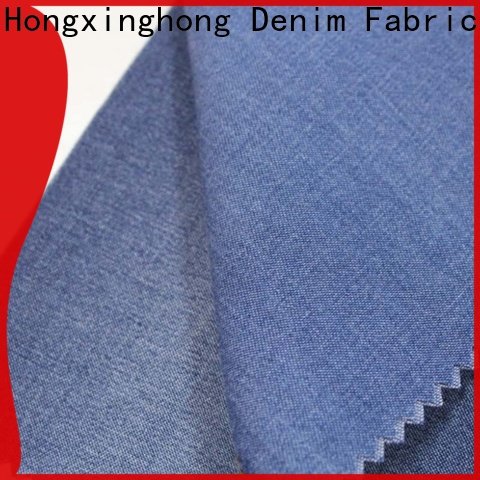 Hongxinghong lightweight stretch denim fabric wholesale for trousers