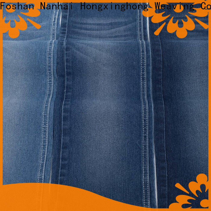 fit stretch denim fabric factory price for jeans