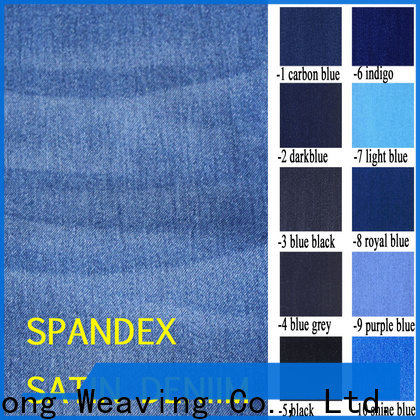 Hongxinghong practical best denim material wholesale for pants