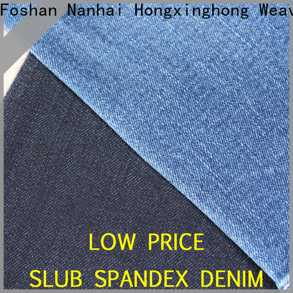 Hongxinghong good-looking denim material online grab now for quick fashion brand