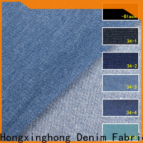 Hongxinghong high quality natural bull denim bulk production for jeans