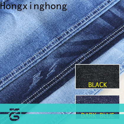 Hongxinghong soft denim material 100% cotton for jeans