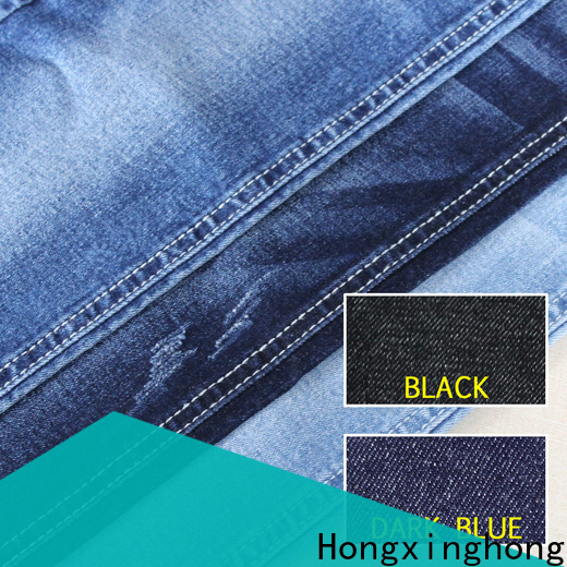 Hongxinghong in different color denim jeans color supplier for shirt