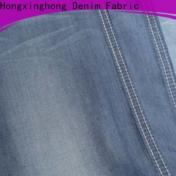 fashion jean fabric types wholesale for skirt