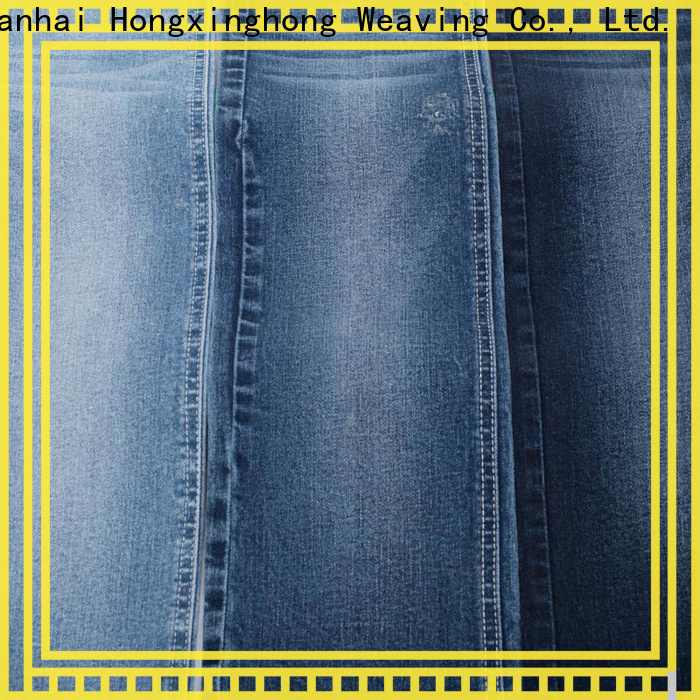 Hongxinghong denim fabric samples manufacturer for quick fashion brand