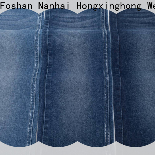 Hongxinghong quality denim textile supplier for quick fashion brand