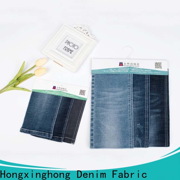 Hongxinghong durable jean cloth supplier for quick fashion brand