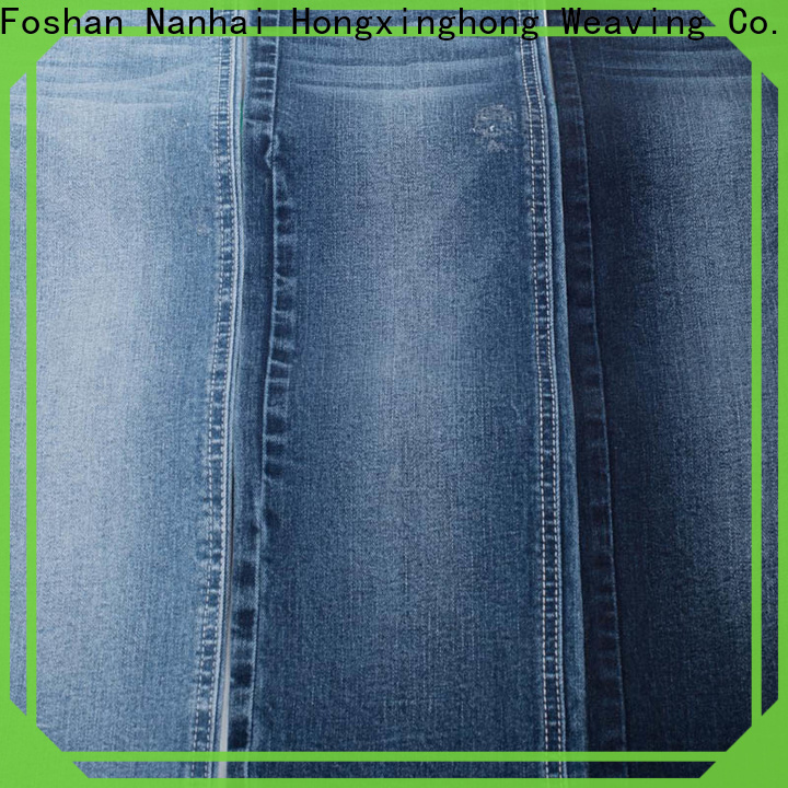 popular high quality denim fabric bulk production for pants