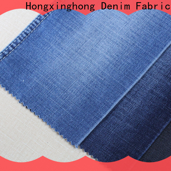 Hongxinghong fashion lightweight denim material grab now for trousers