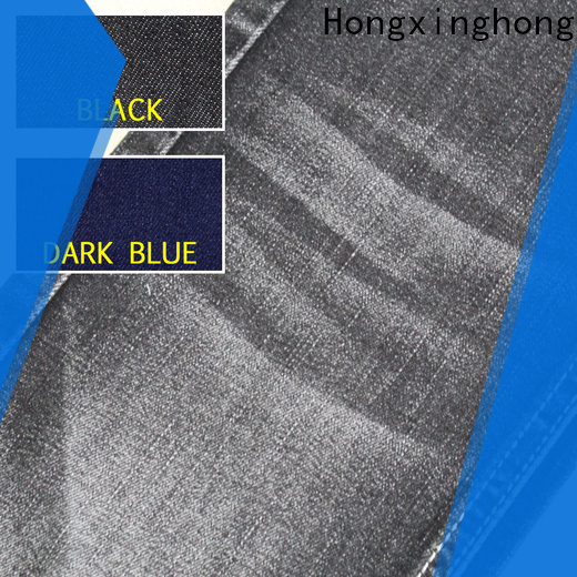 Hongxinghong denim fabric online easy to apply for pants