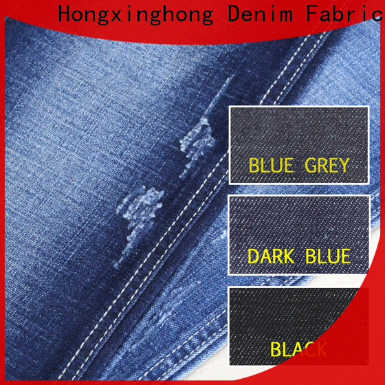 hot selling elastic denim fabric factory price for pants