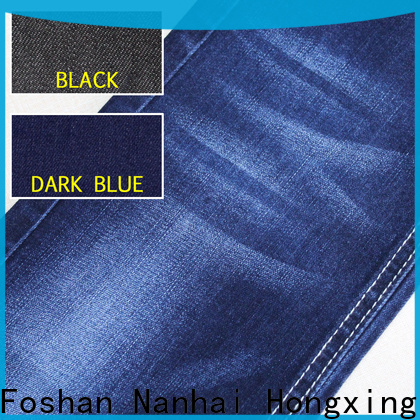 Hongxinghong blue jean material grab now for quick fashion brand