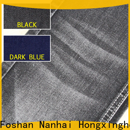 Hongxinghong denim colour bulk production for trousers