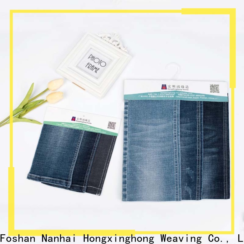 practical light blue denim fabric supplier for jacket