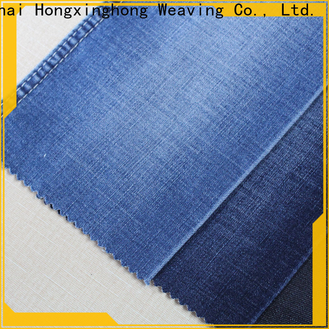 Hongxinghong jean fabric types manufacturer for jacket