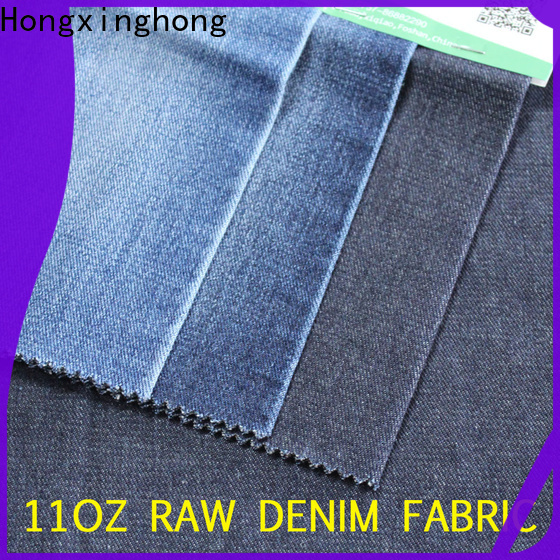 Hongxinghong 100% cotton jeans fabric online supplier for jeans