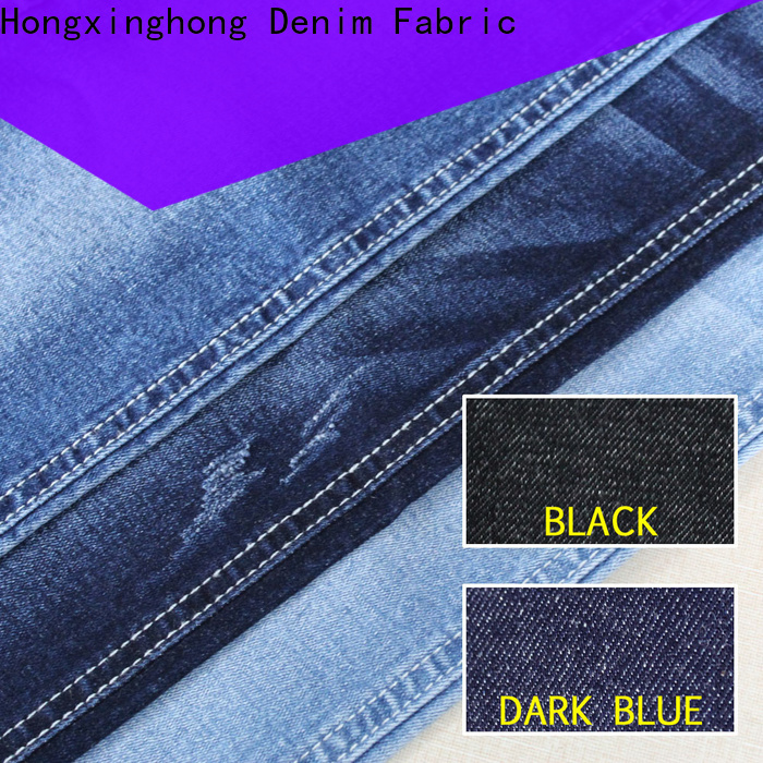 Hongxinghong best denim fabric easy to apply for quick fashion brand