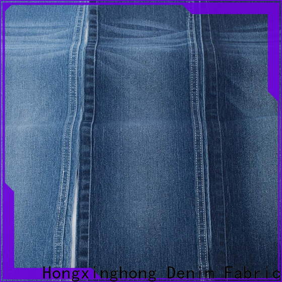 Hongxinghong quality stretch denim fabric factory price for pants