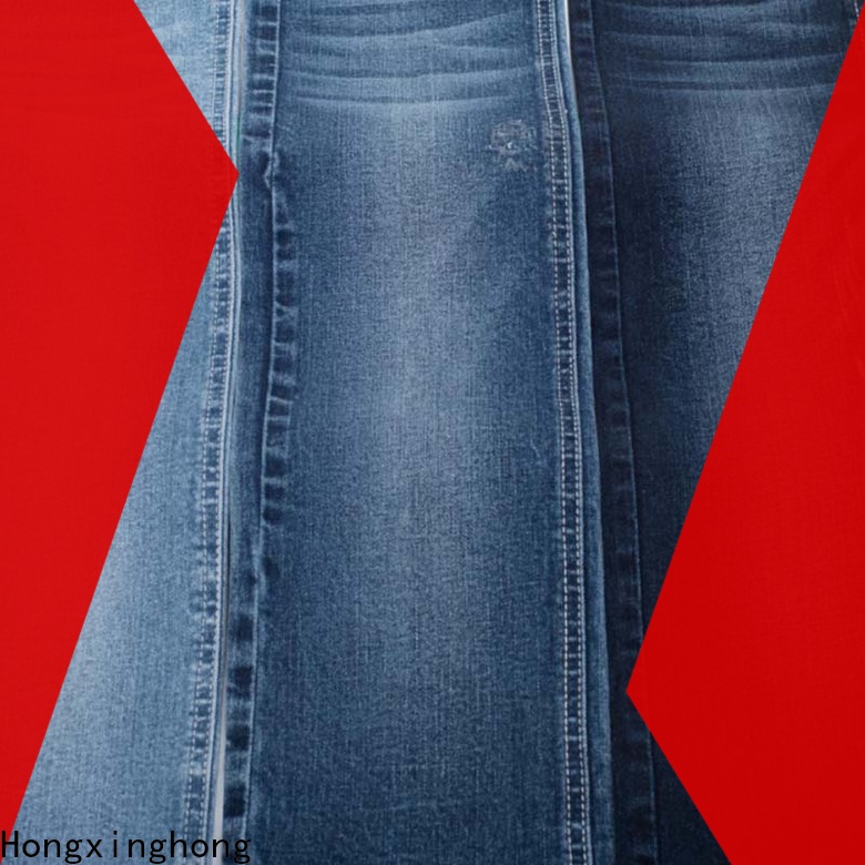 Hongxinghong hot selling super stretch denim fabric shop now for jeans