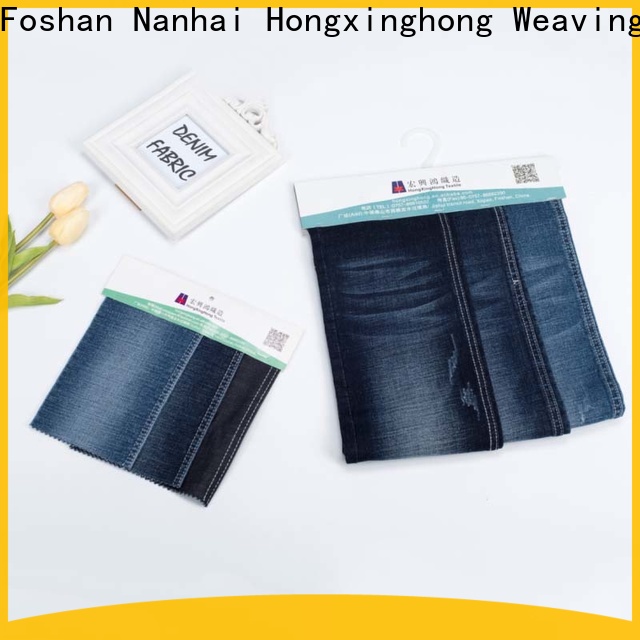 Hongxinghong denim blue color 100% cotton for shirt