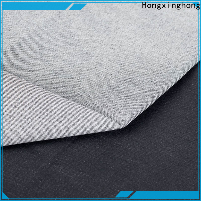 Hongxinghong comfortable indigo denim fabric wholesale for jacket