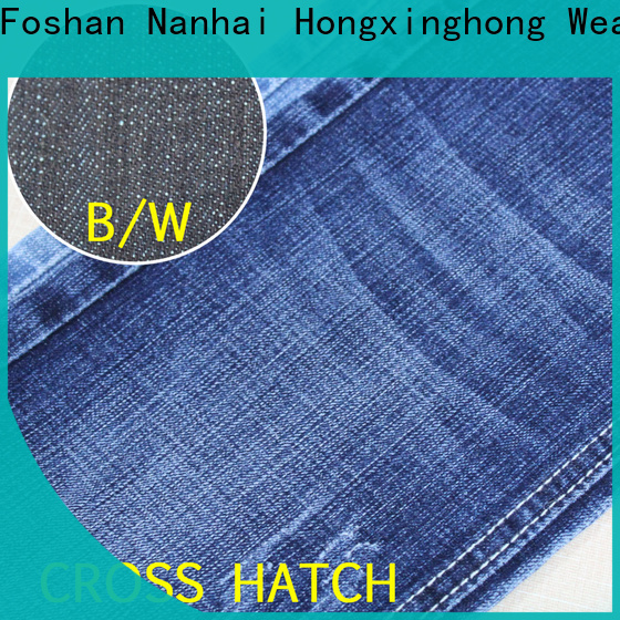 Hongxinghong good-looking denim textile factory price for jeans