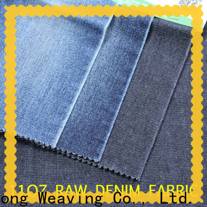 high reputation natural bull denim fabric supplier for jeans