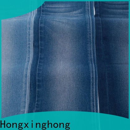 cozy stretchable jeans material manufacturer for shirt