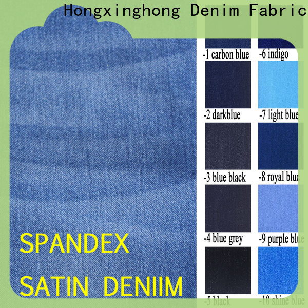 good-looking jeans pant material supplier for clothing