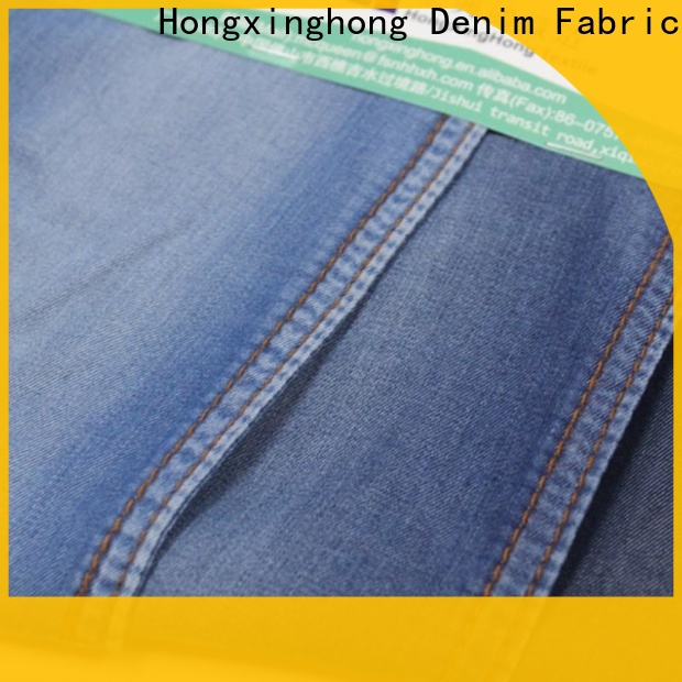 widely used lightweight denim fabric wholesale for shirt