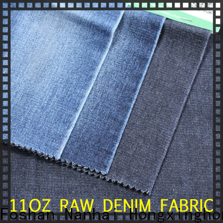 Hongxinghong 100% cotton cotton denim fabric supplier for jeans