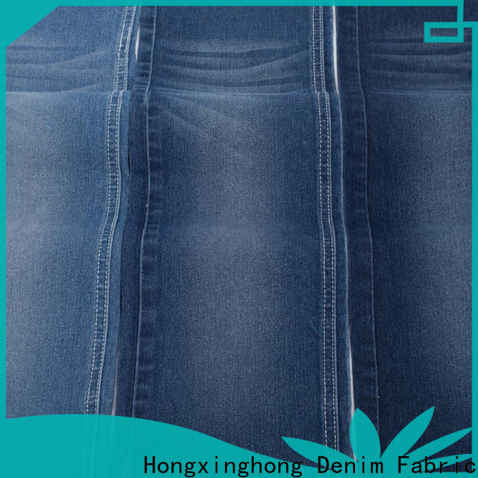 practical super stretch denim fabric manufacturer for pants