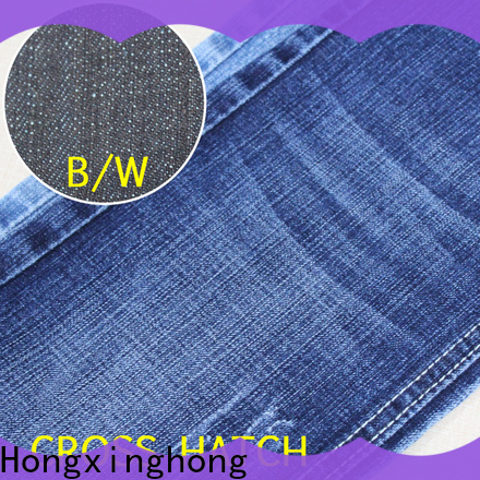 Hongxinghong durable best denim fabric supplier for pants