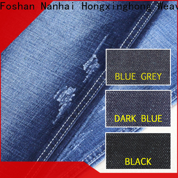 comfortable elastic denim fabric factory price for jeans