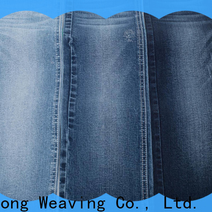 hot sale organic cotton denim manufacturer for quick fashion brand