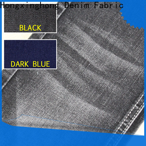 Hongxinghong dark denim fabric supplier for jeans