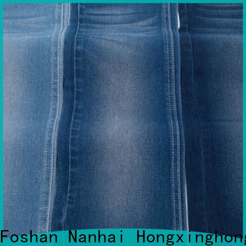 Hongxinghong fashion denim jeans color bulk production for jacket